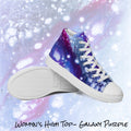 Womyn's High Top- Galaxy Purple