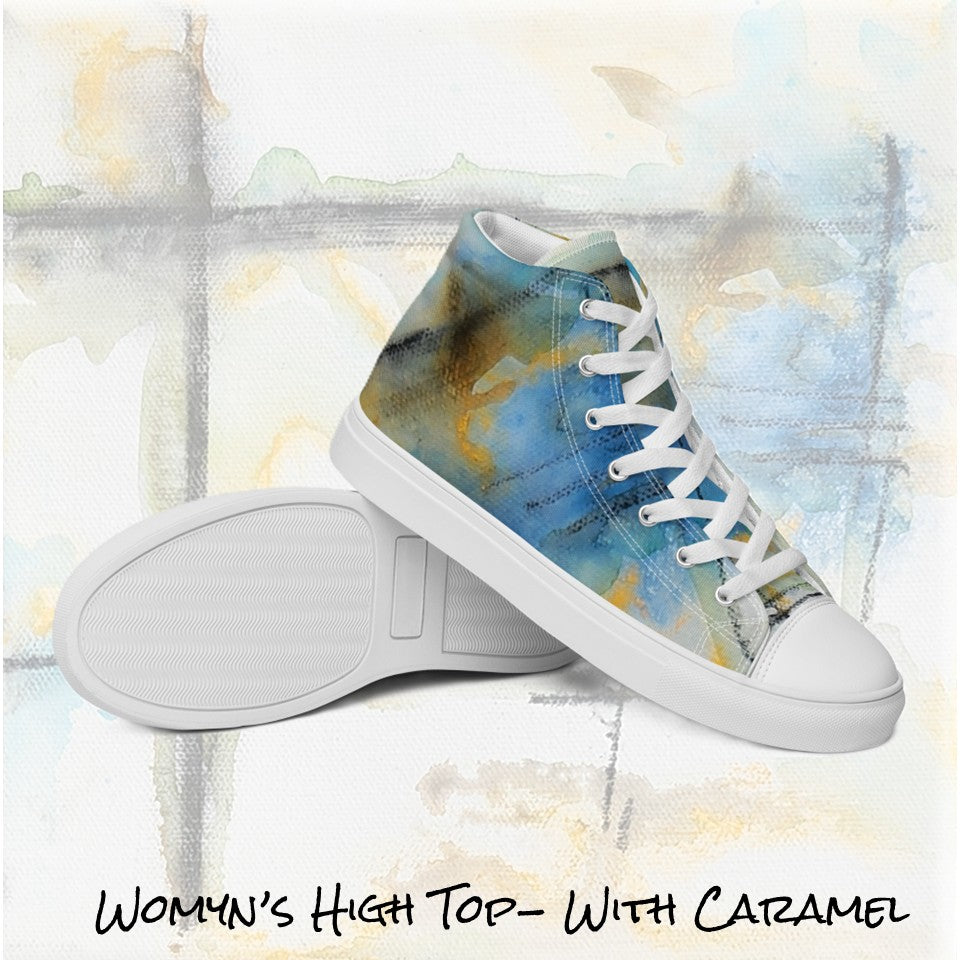 Womyn's High Top- With Caramel