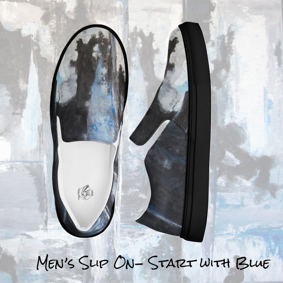 Men's Slip On- Start with Blue