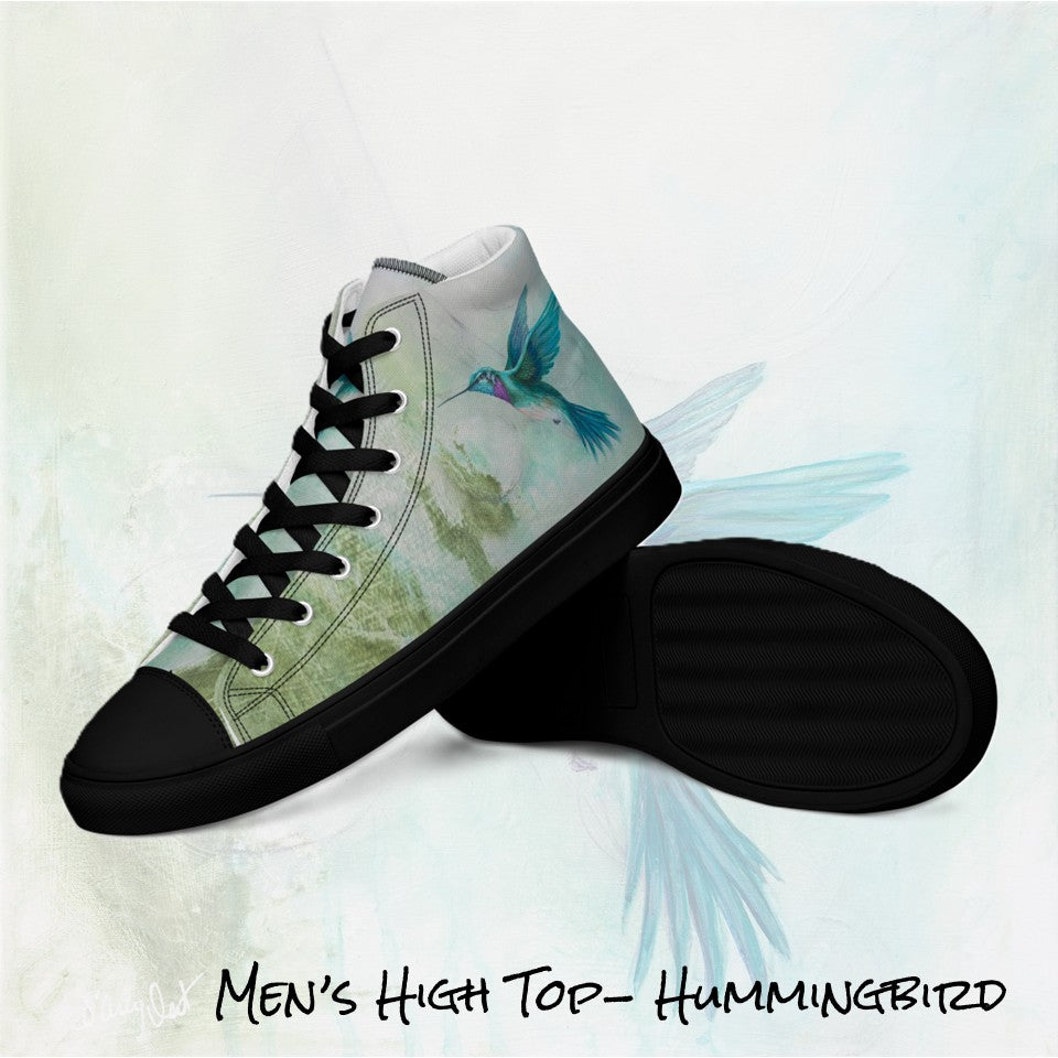 Men's High Top- Hummingbird