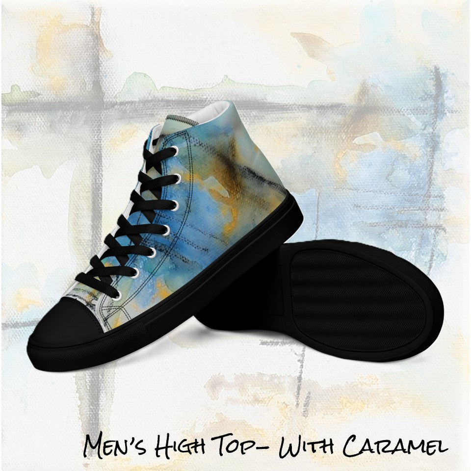 Men's High Top- With Caramel
