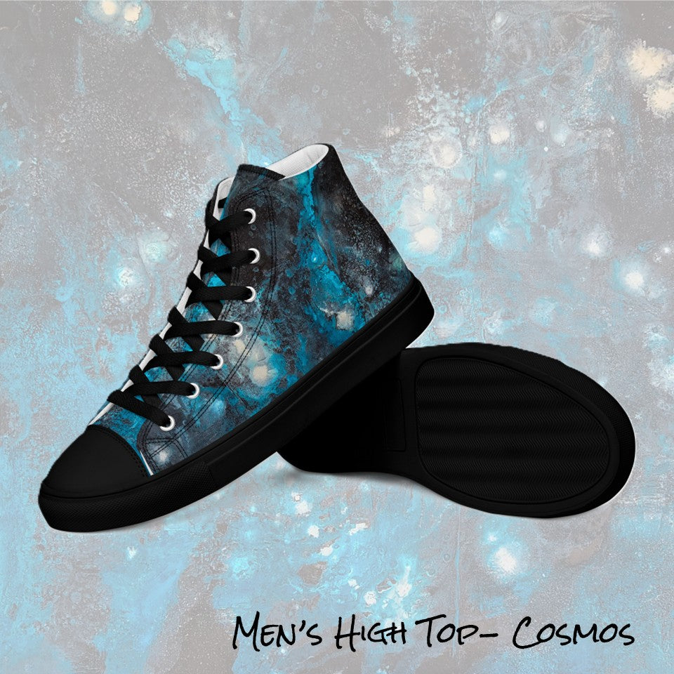 Men's High Top- Cosmos