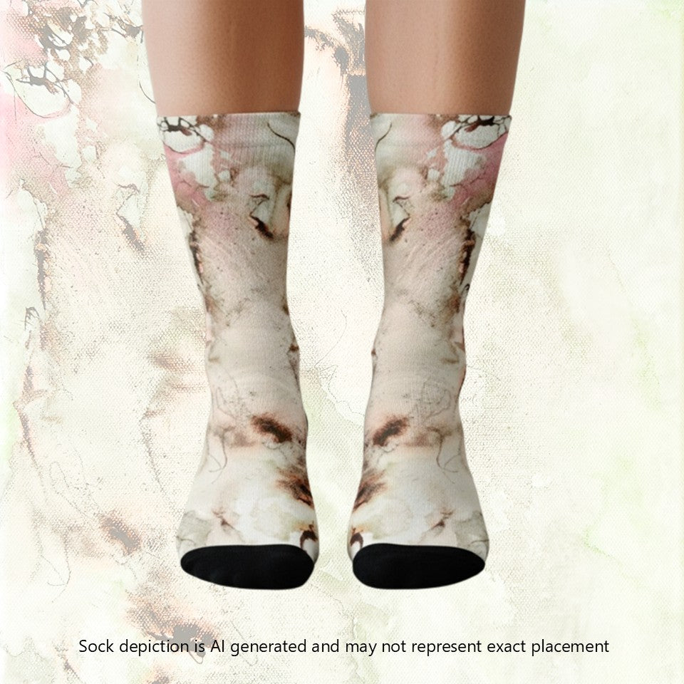 Crew socks- Ink Earth