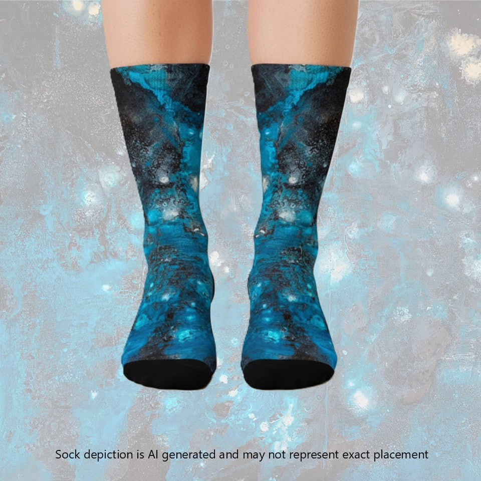 Crew socks- Cosmos