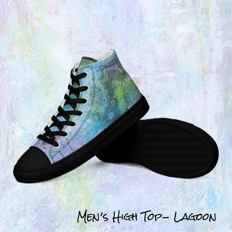 Men's High Top- Lagoon