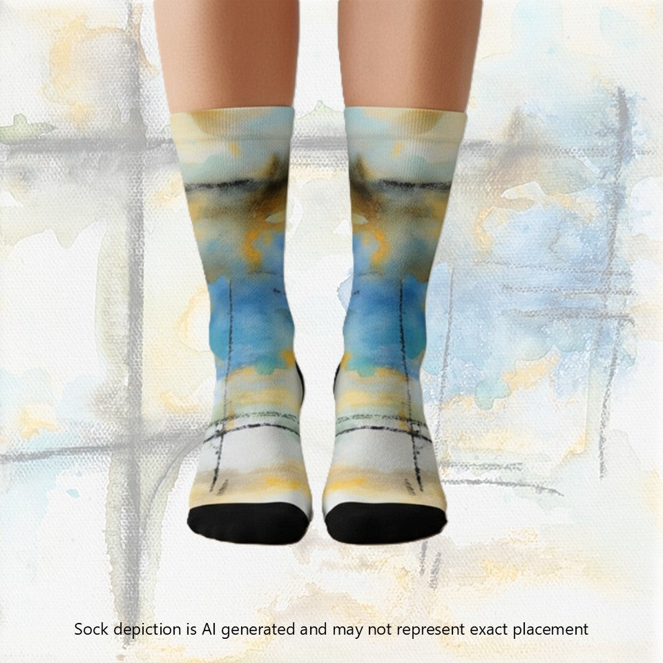 Crew socks- With Caramel