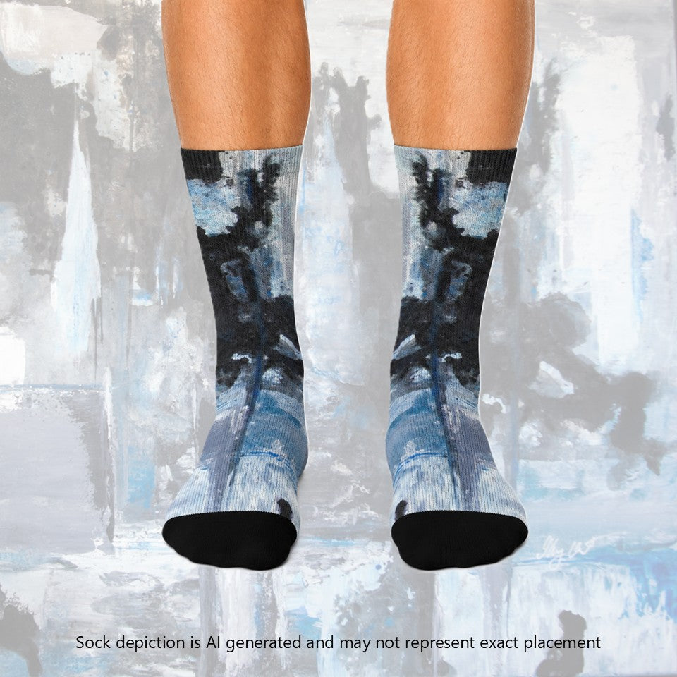 Crew socks- Start with Blue