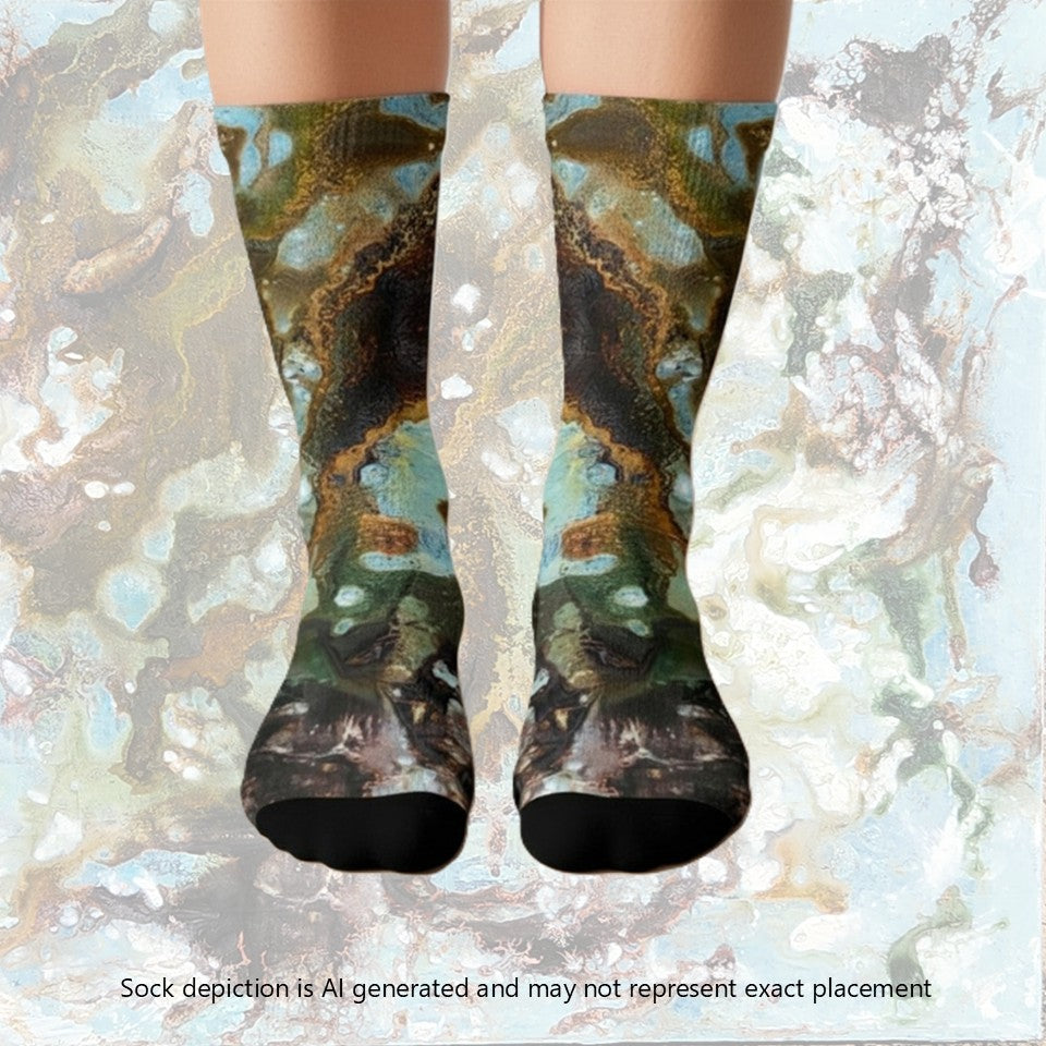 Crew socks- Microscope