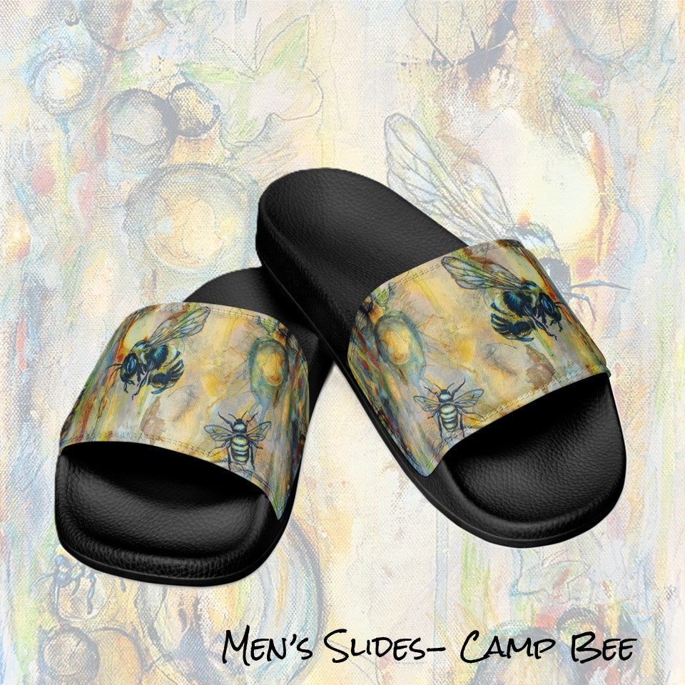 Men's Slides- Camp Bee