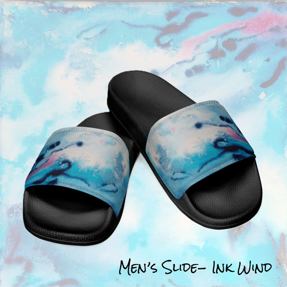 Men's slides- Ink Wind
