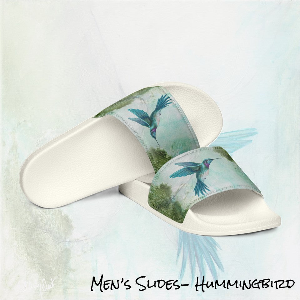 Men's Slides- Hummingbird