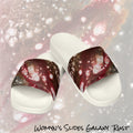 Womyn's Slides- Galaxy Rust