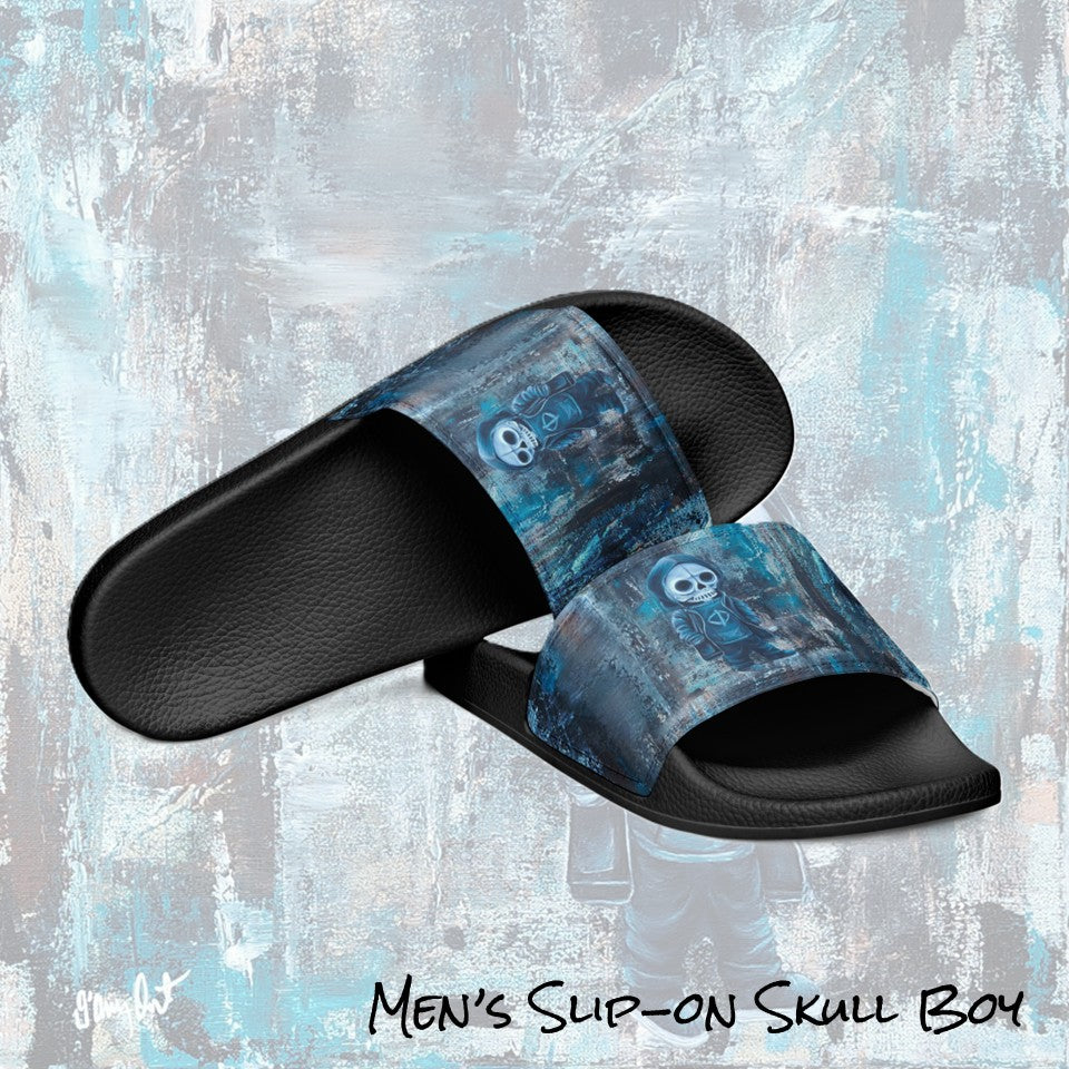 Men's Slides- Skull Boy
