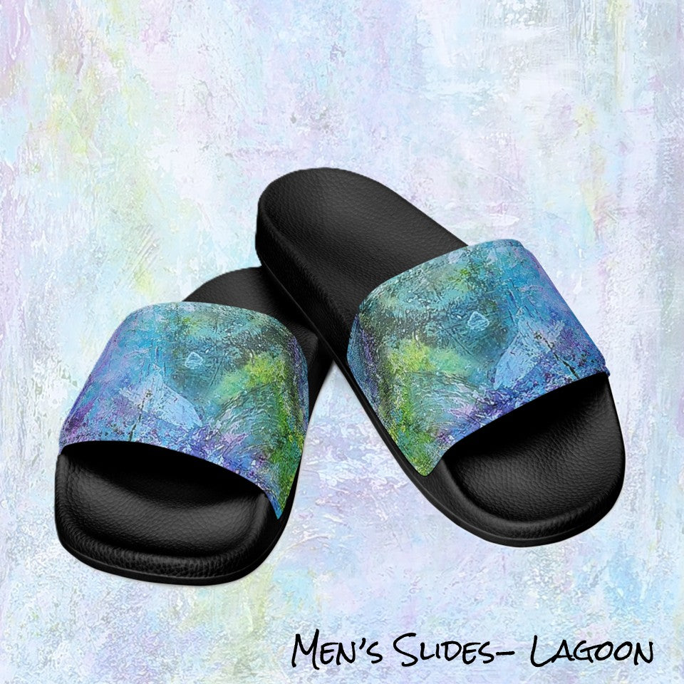 Men's Slides- Lagoon