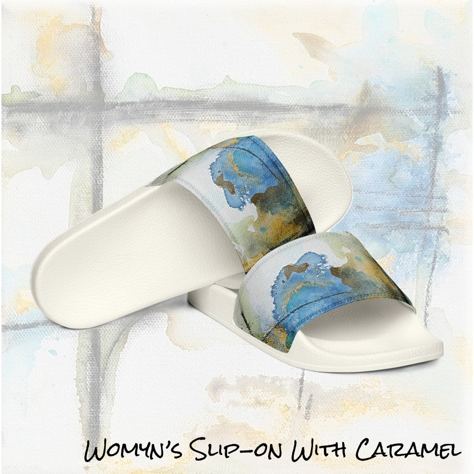 Womyn's slides- With Caramel