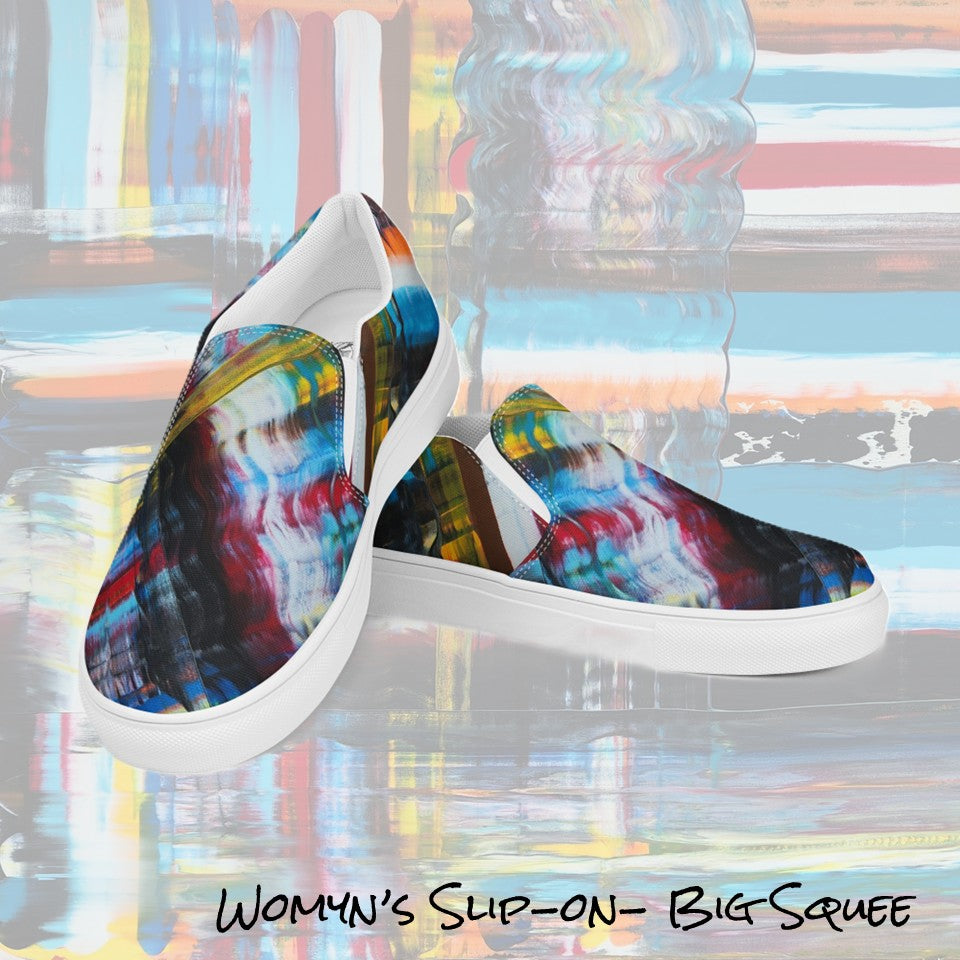 Womyn's Slip On- Big Squee