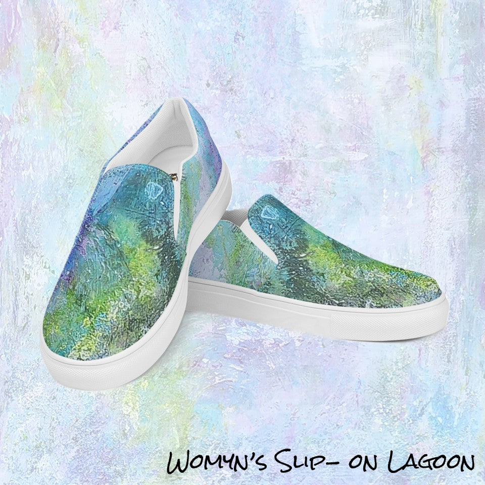 Womyn's Slip On- Lagoon