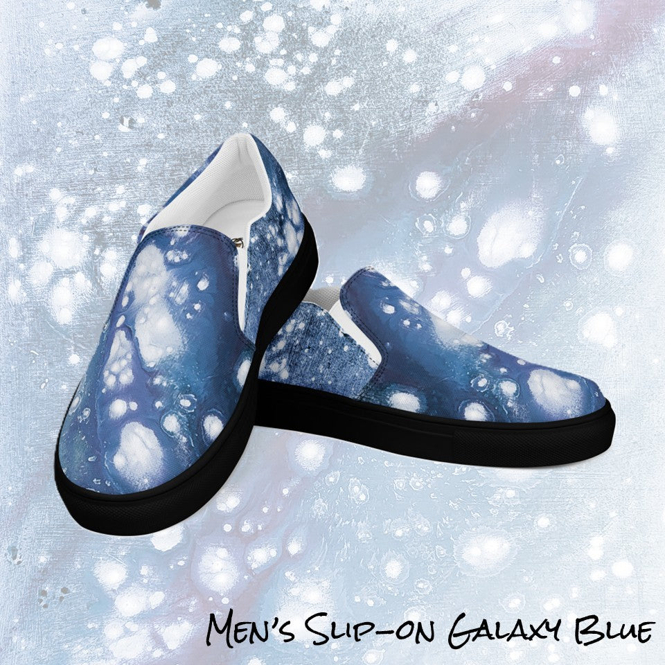 Men's Slip On- Galaxy Blue