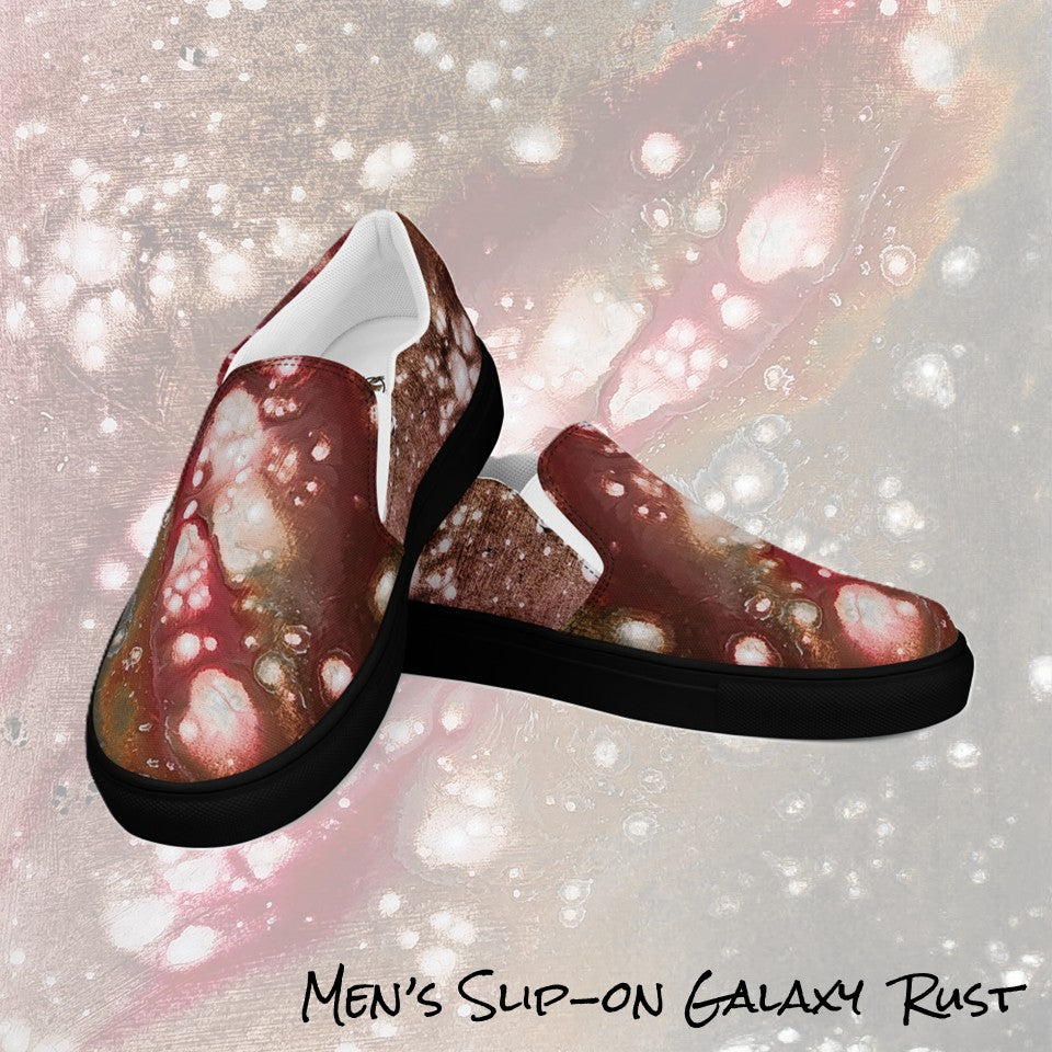 Men's Slip On- Galaxy Rust