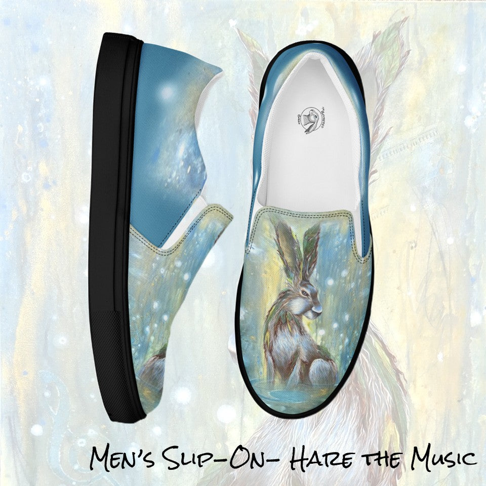 Men's slip on- Hare the Music