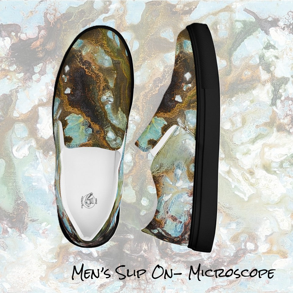 Men’s Slip On- Microscope