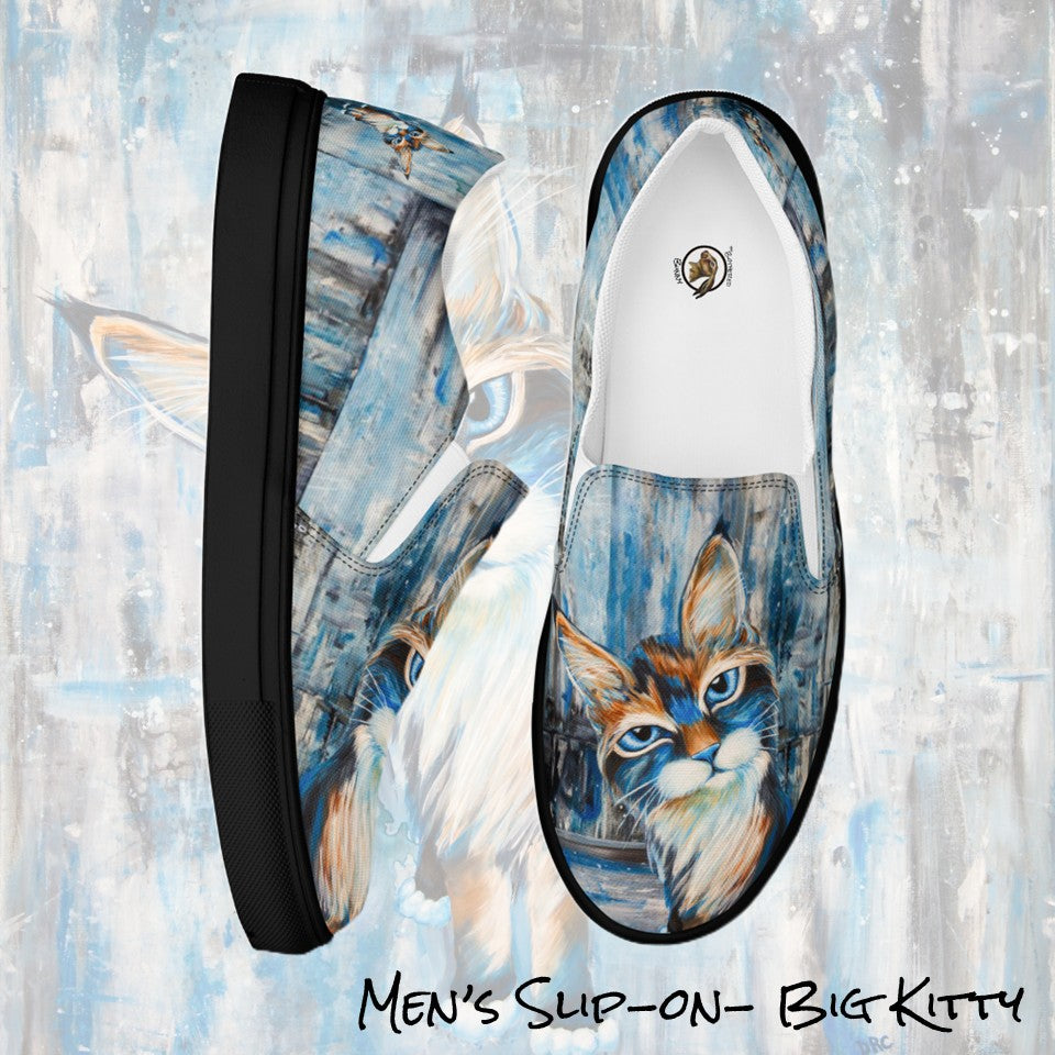 Men's Slip On- Big Kitty