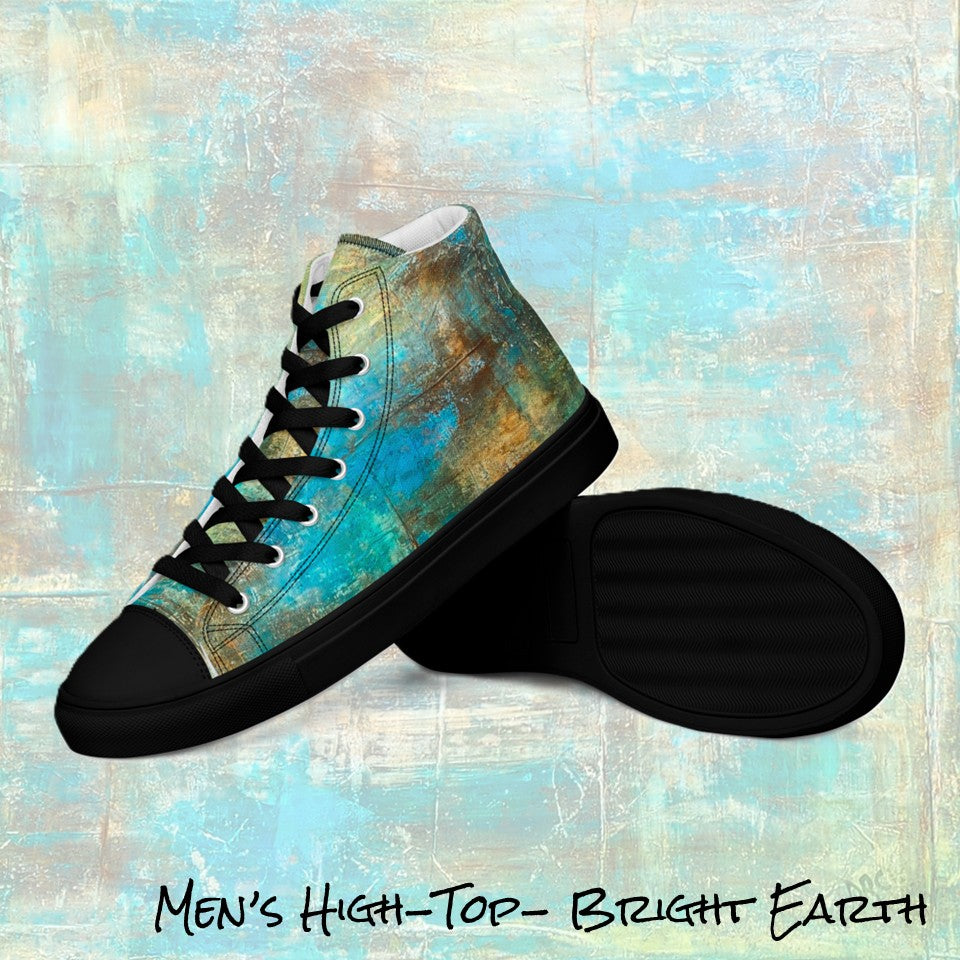 Men's High Top- Bright Earth