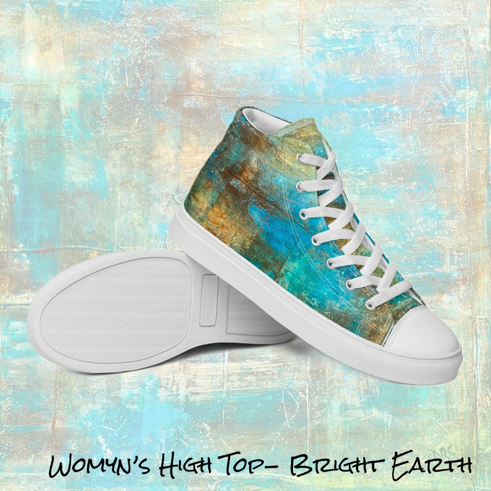 Womyn's High Top- Bright Earth
