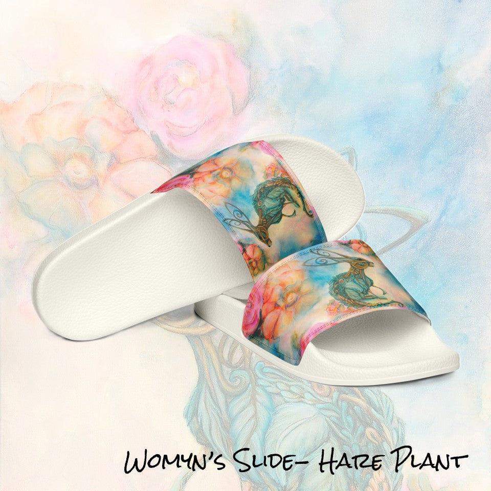 Womyn's Slides- Hare Plant