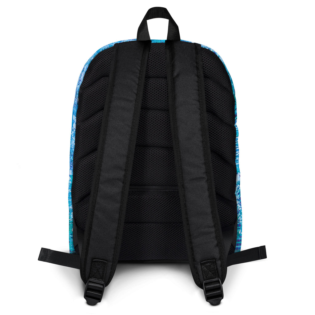 Backpack- Weave Blue
