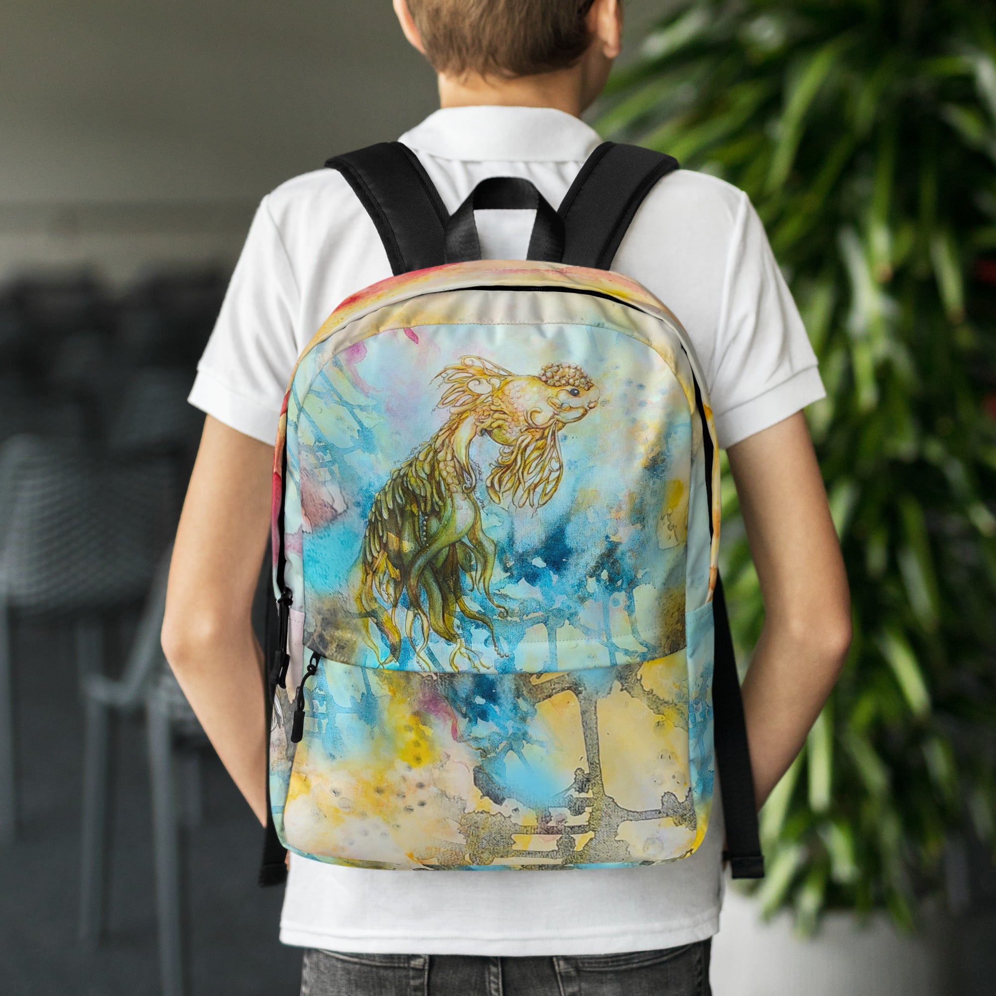 Backpack- Goldfish