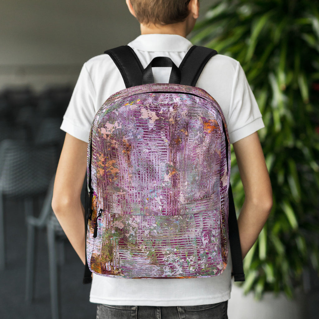 Backpack- Weave Berry