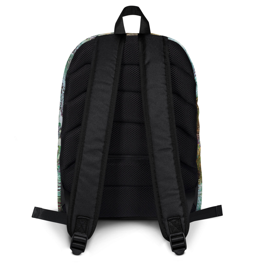Backpack- Weave Green