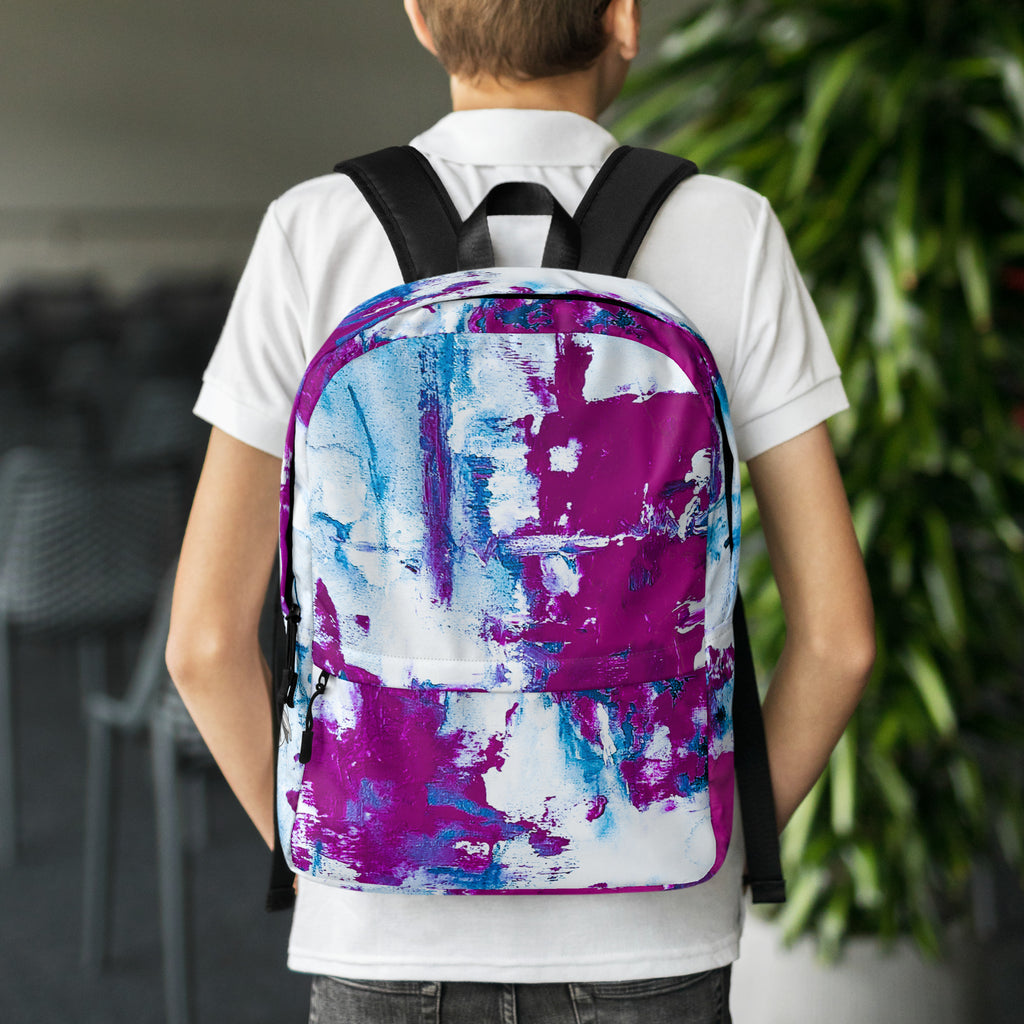 Backpack- Mismatch Turquoise