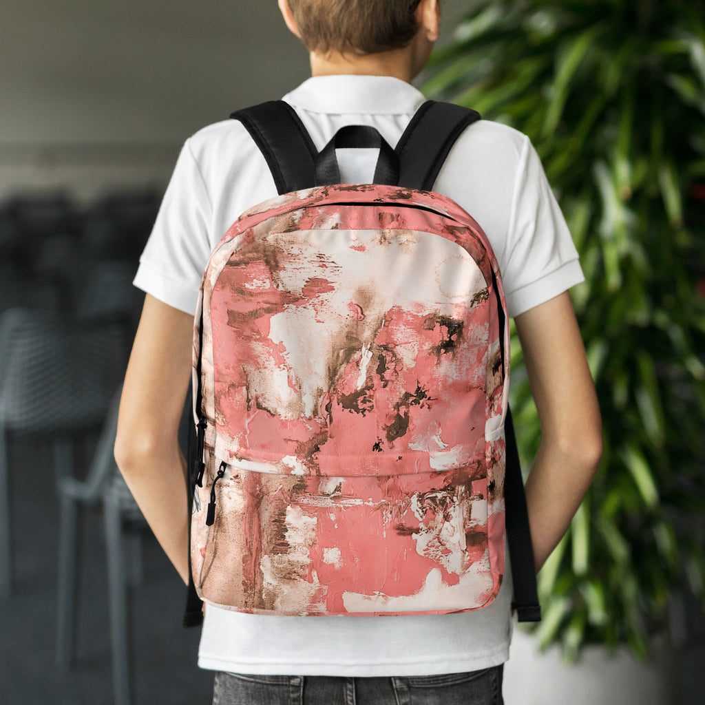 Backpack- Mismatch Peach