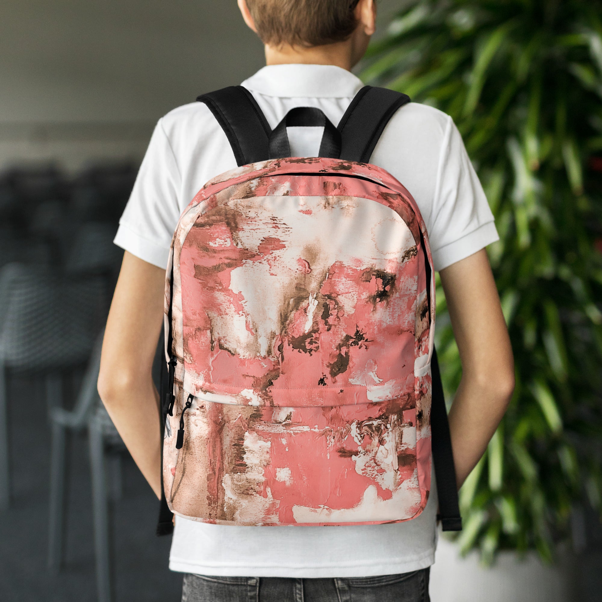 Backpack- Mismatch Peach
