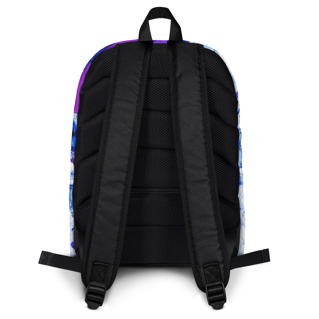 Backpack- Mismatch Purple