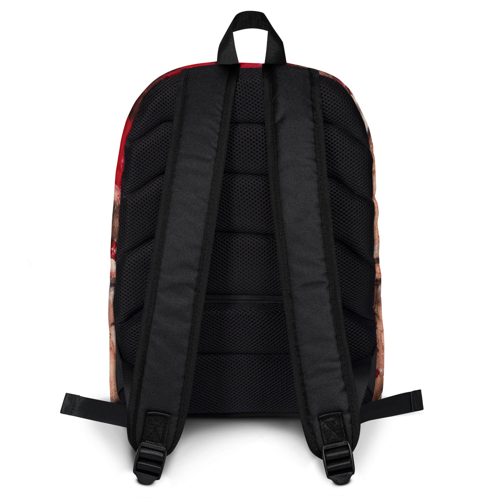 Backpack- Mismatch Red