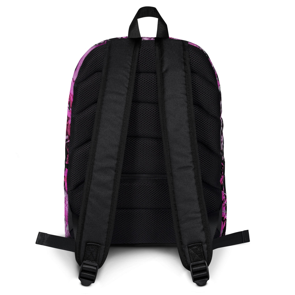 Backpack- Pink Marble