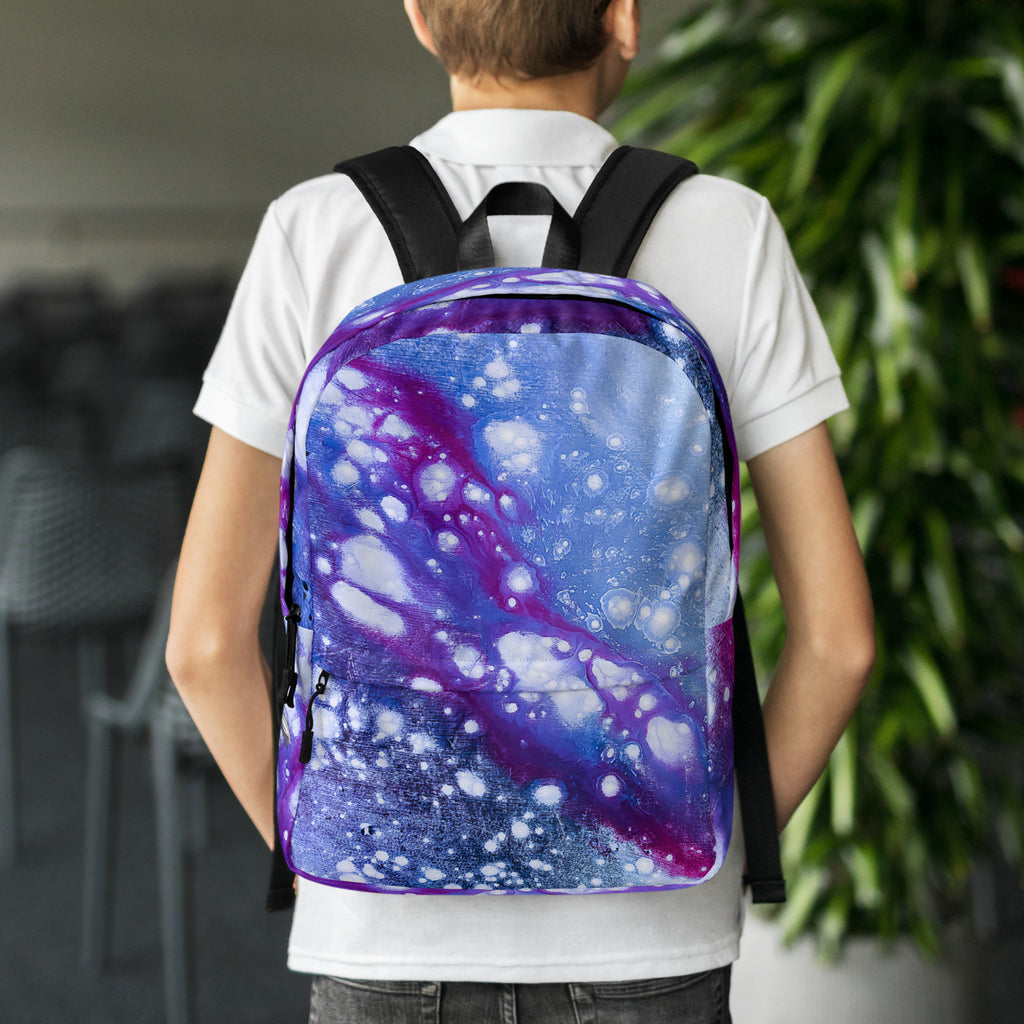 Backpack- Galaxy Purple
