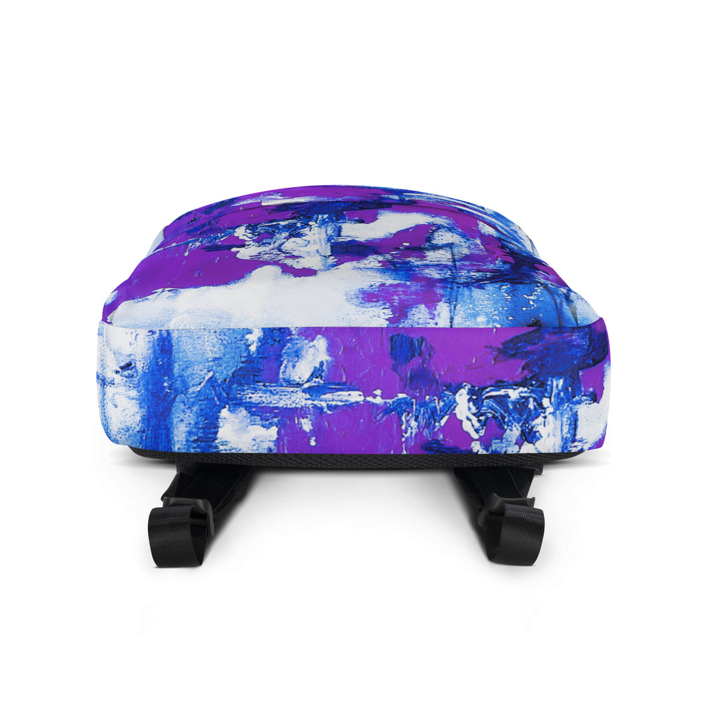 Backpack- Mismatch Purple