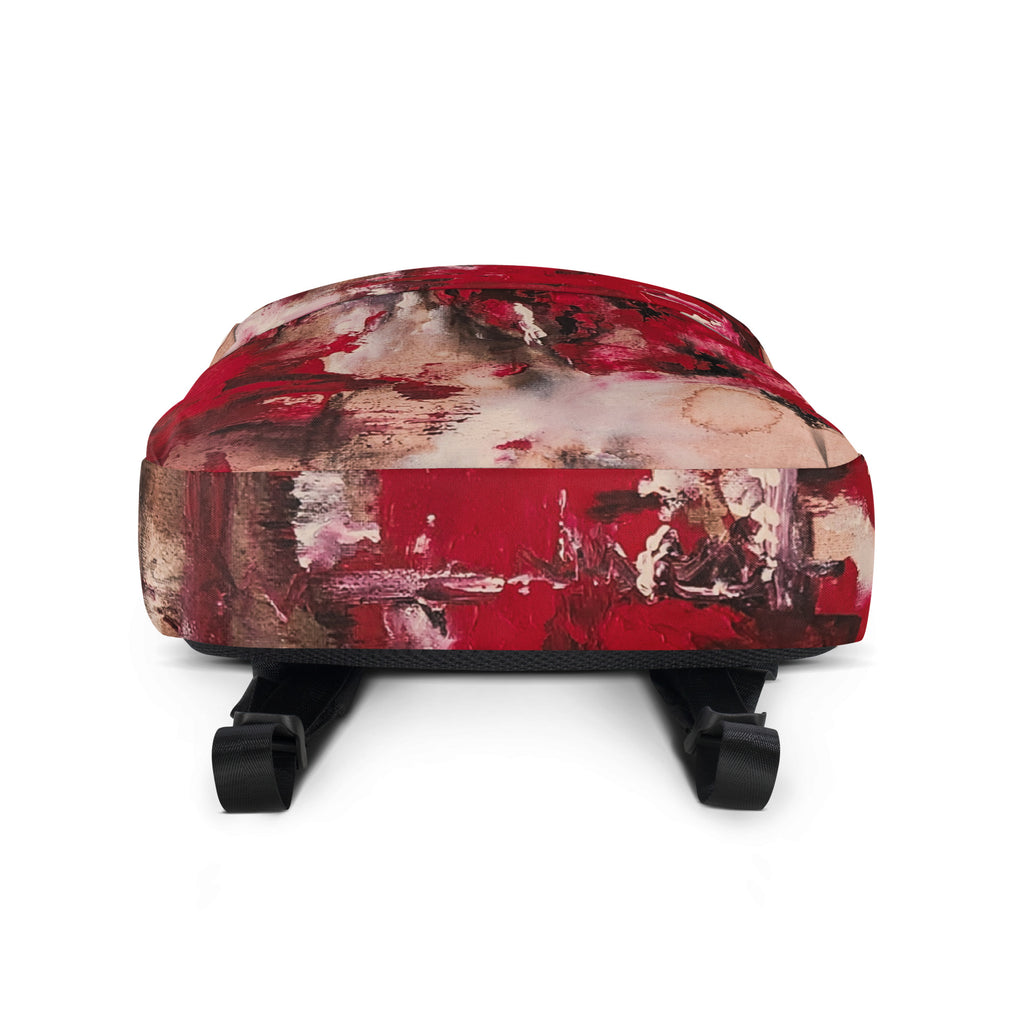 Backpack- Mismatch Red