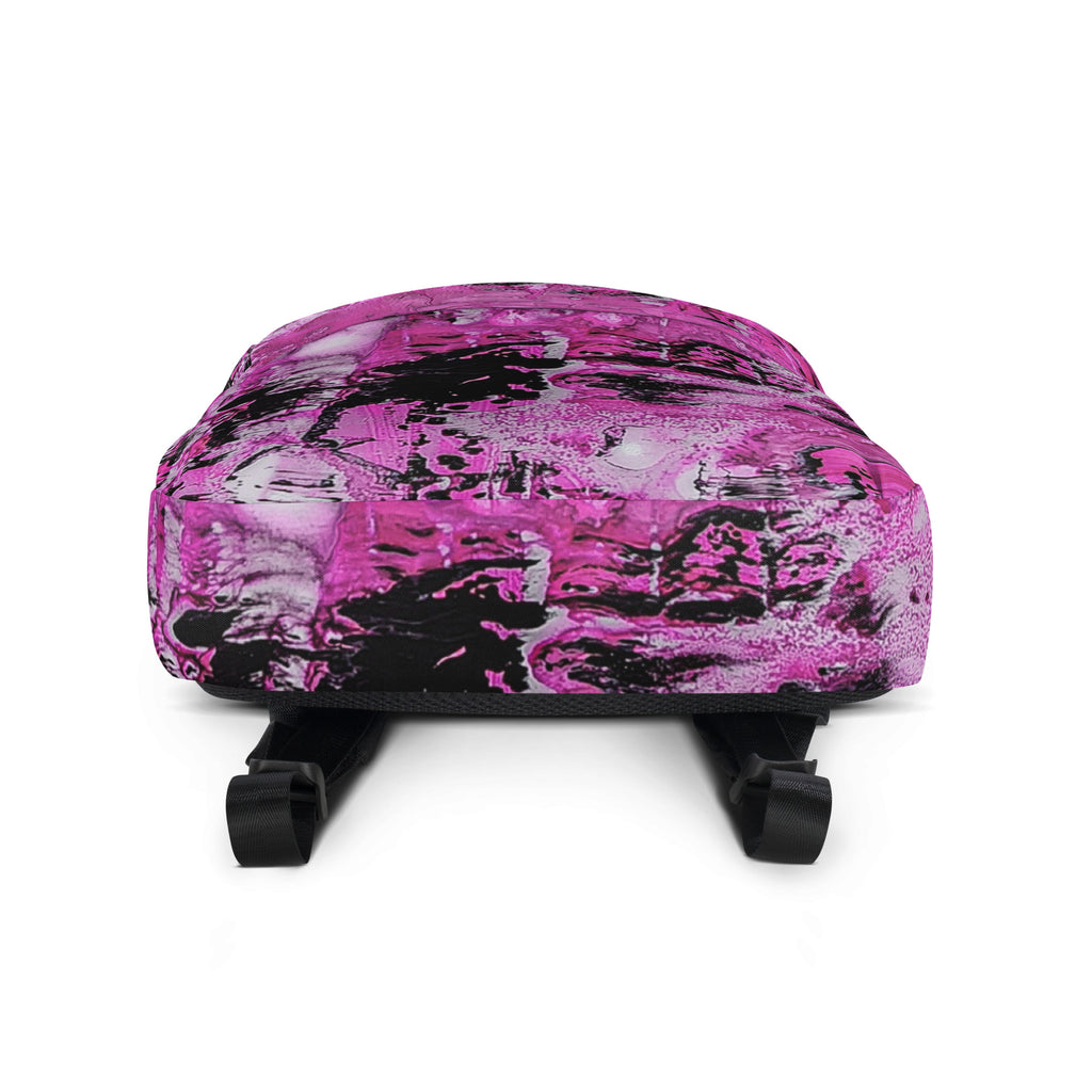 Backpack- Pink Marble