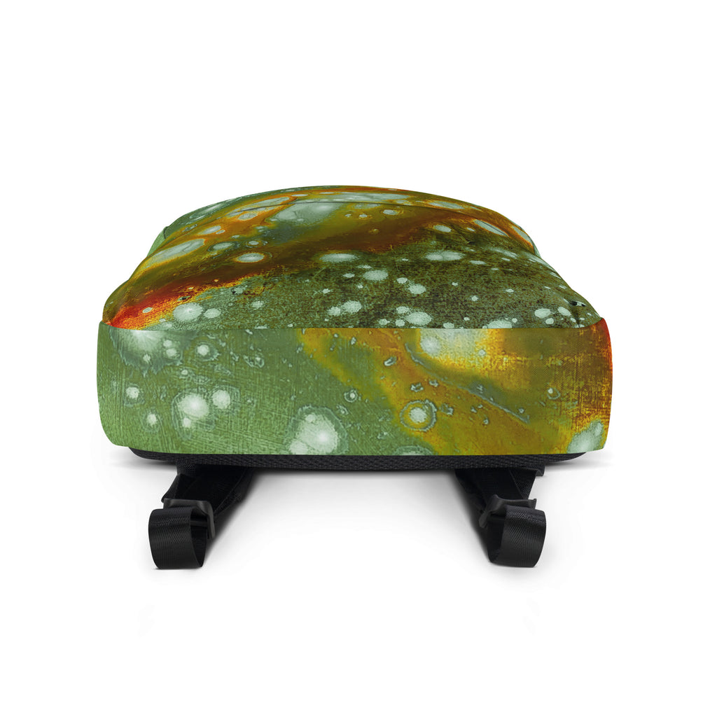Backpack- Galaxy Green (aka Surface of Mercury)