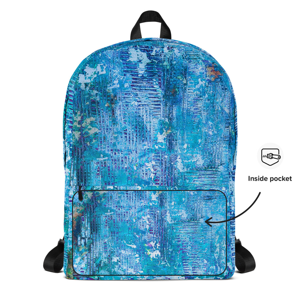 Backpack- Weave Blue
