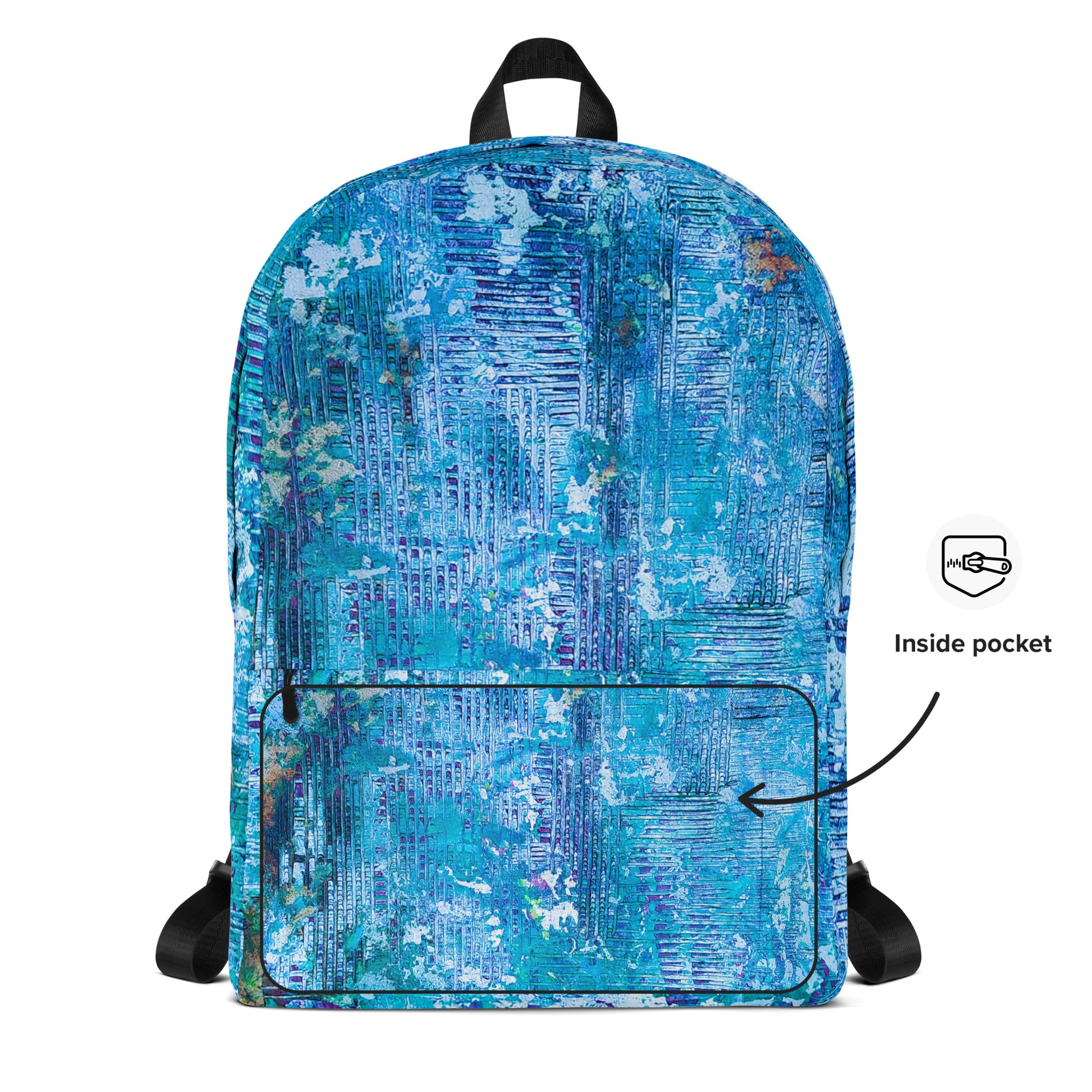 Backpack- Weave Blue