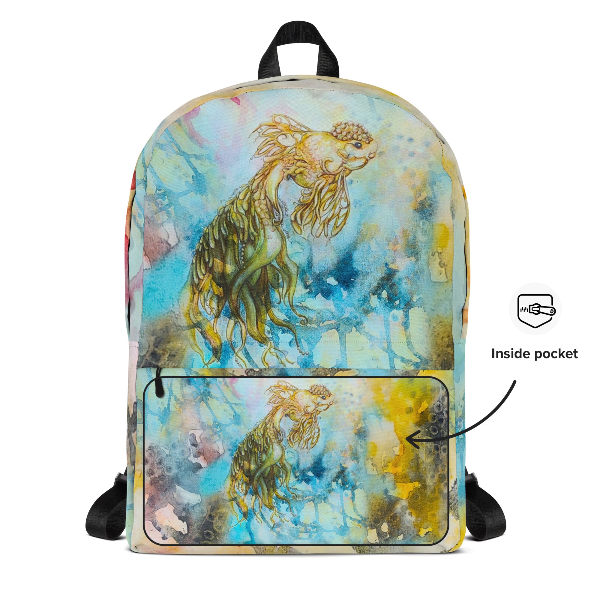 Backpack- Goldfish