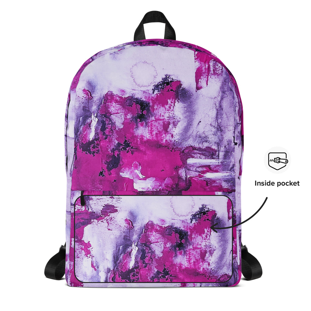 Backpack- Mismatch Pink