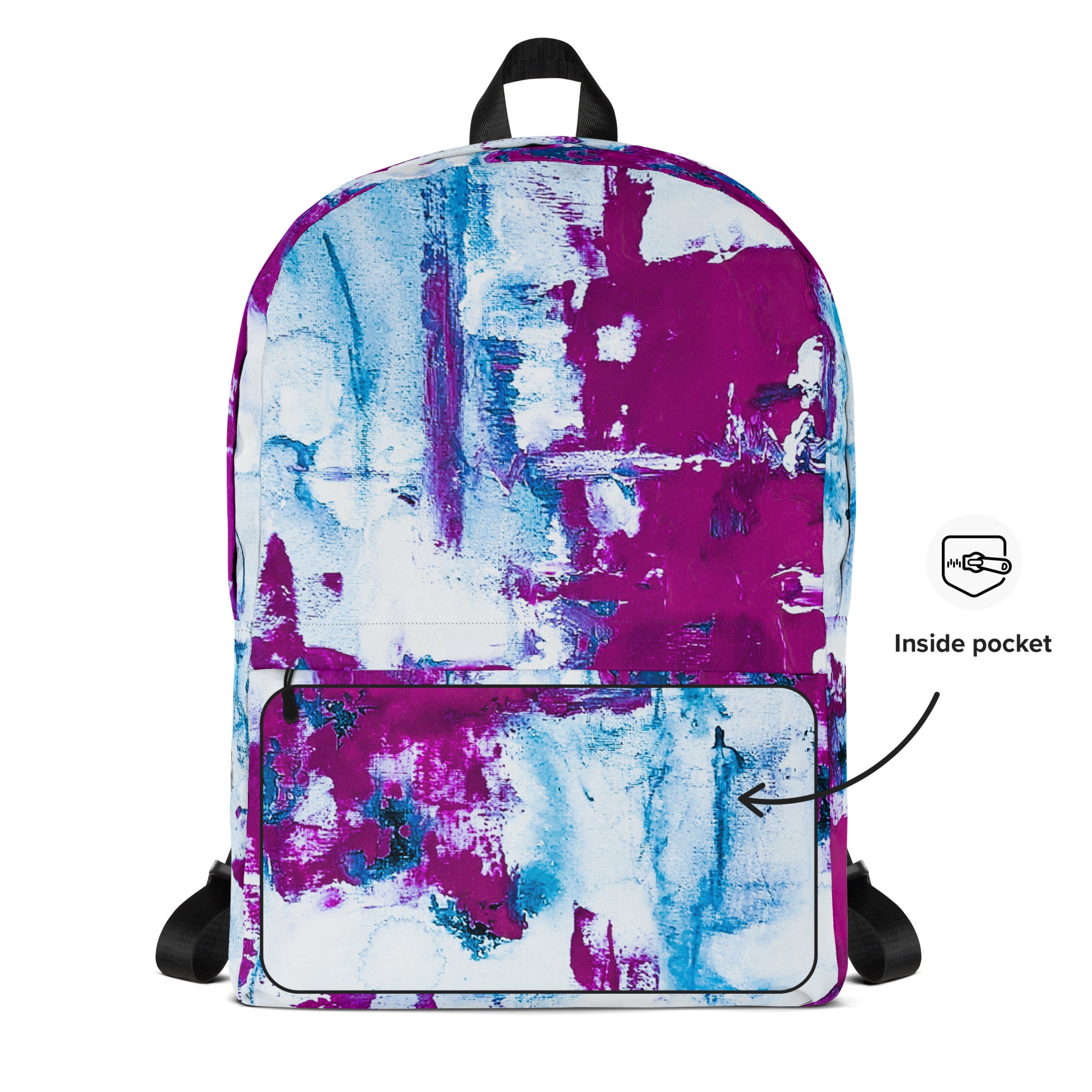 Backpack- Mismatch Turquoise