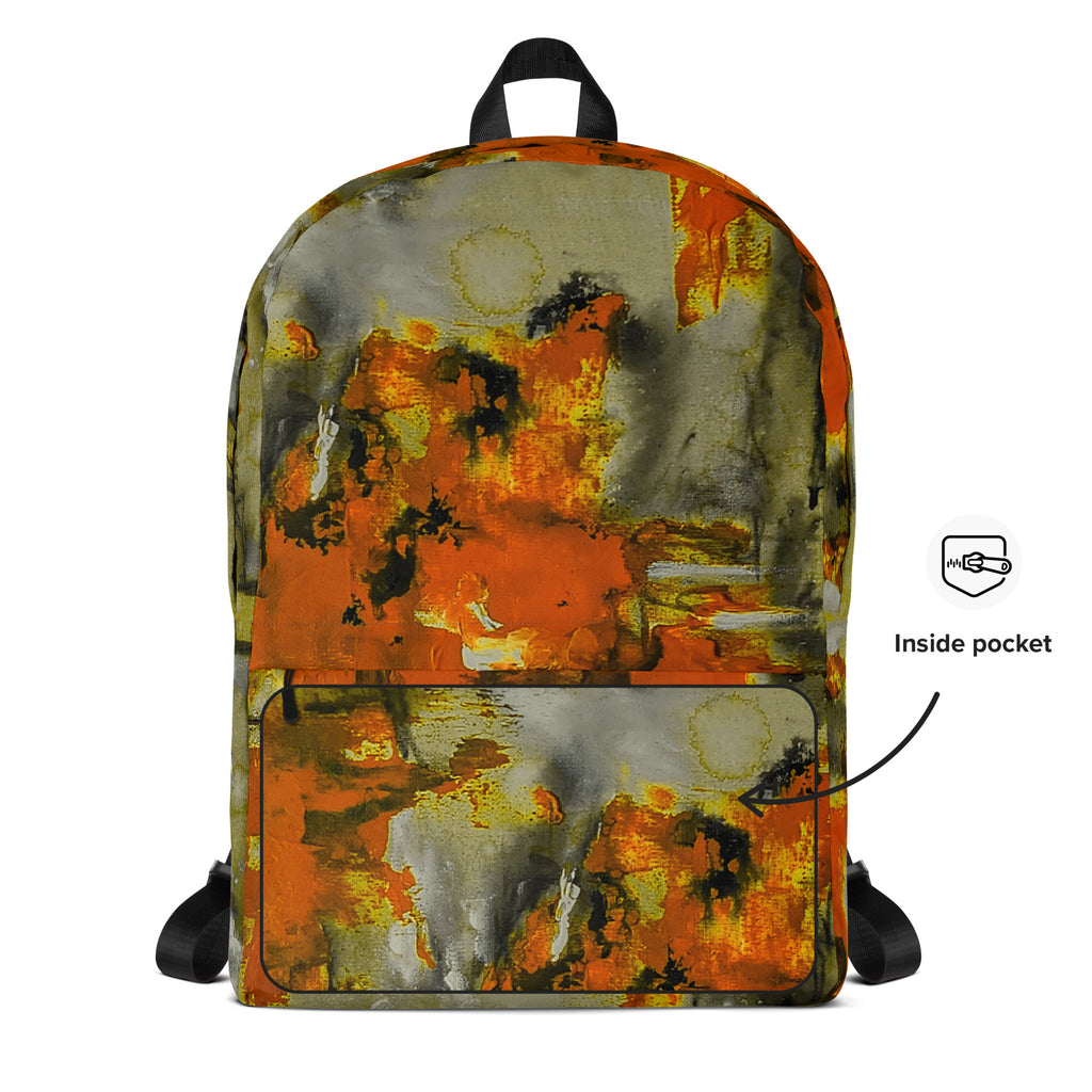 Backpack- Mismatch Orange
